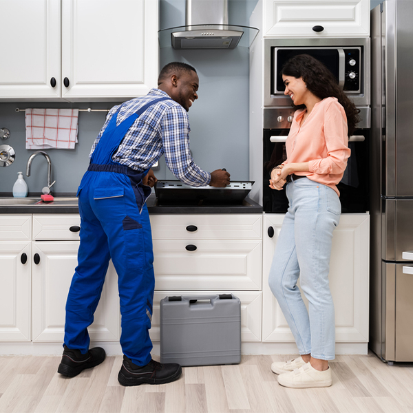 what kind of warranty do you offer on your cooktop repair services in Quenemo KS